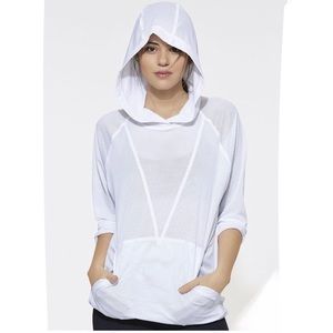 🔻NWT Alala Mesh Drawstring Hoodie Oversized XS/S🔻